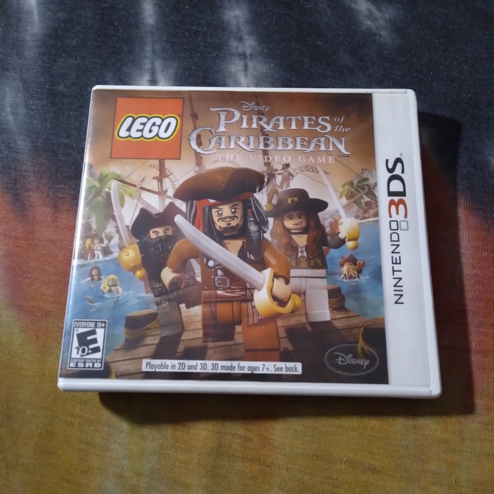 Lego Pirates of the Caribbean Nintendo 3DS Game